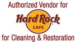 Authorized vendor for Hard Rock Cafe