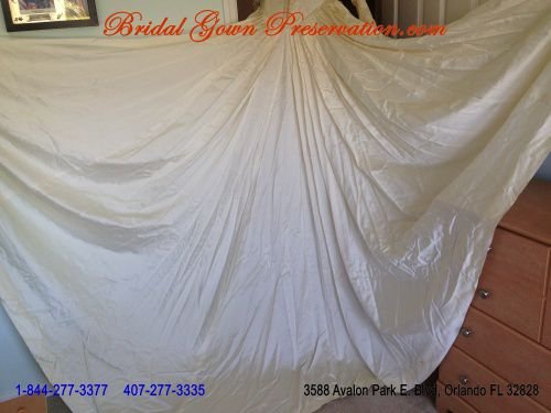 Old Wedding Gown Restoration