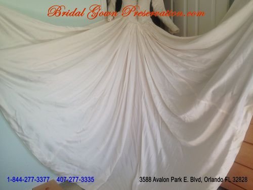 Old Wedding Gown Restoration