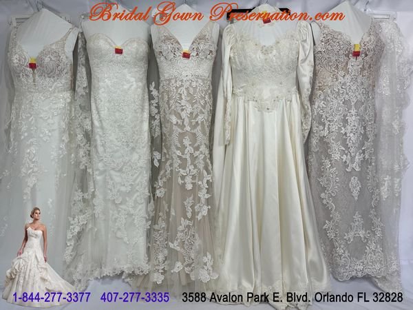 Wedding Gown Cleaning, Preservation & Restoration